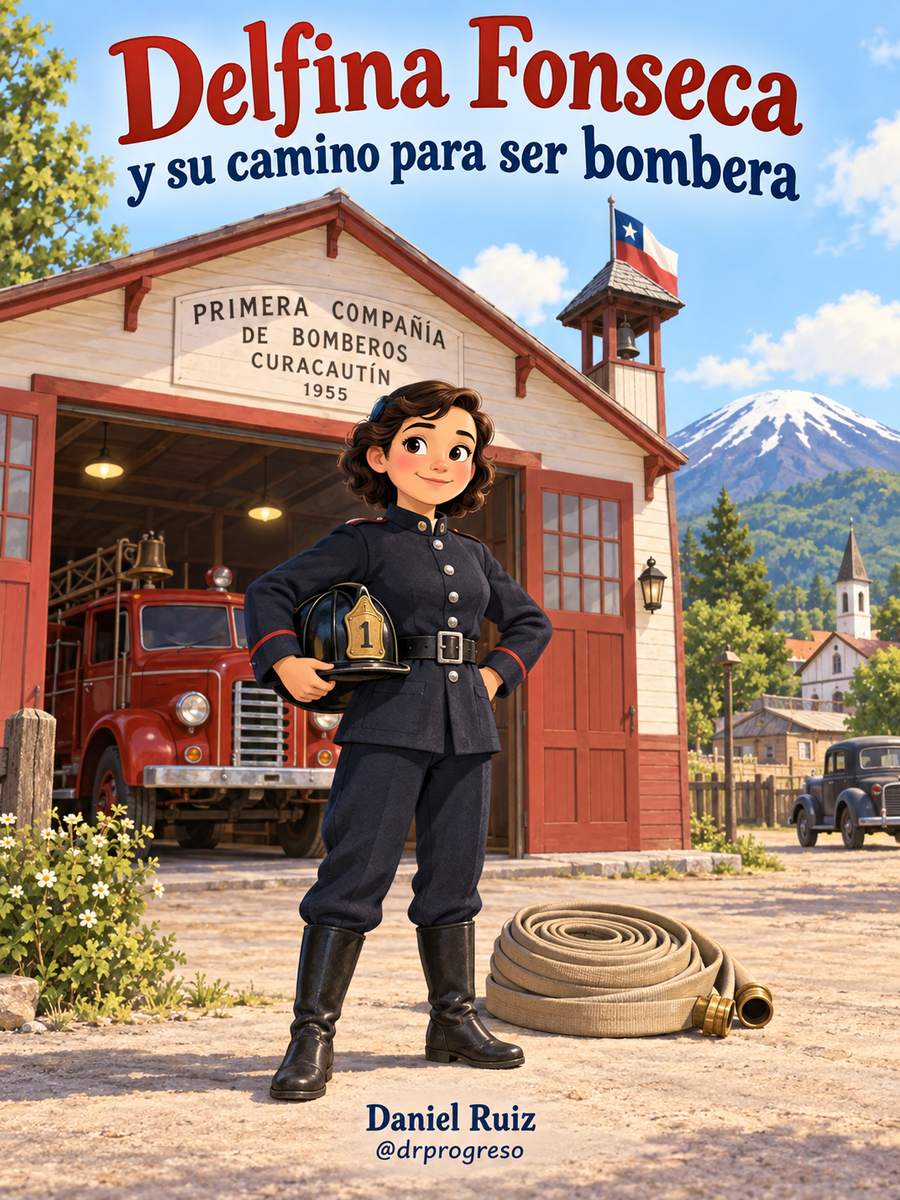 Portada de Delfina Fonseca y su camino para ser bombera