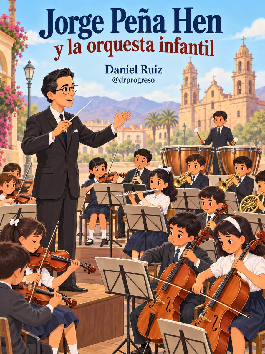 Portada de Jorge Peña Hen y la orquesta infantil