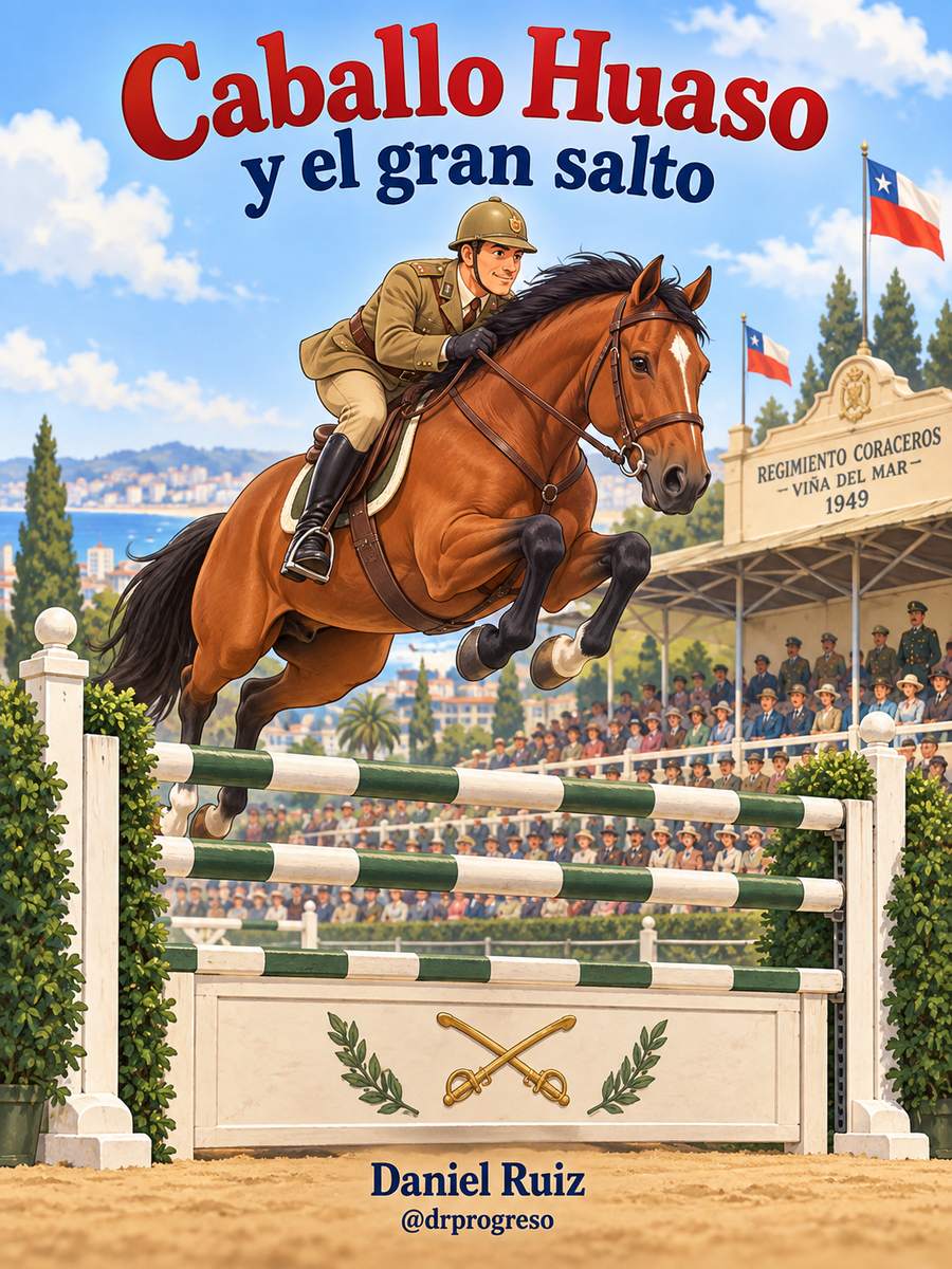 Portada de Caballo Huaso y el gran salto